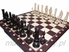 skakbrikker udskåret fra marmor, magnetisk, turneringsproducent Polen
