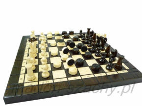 skakbrikker udskåret fra marmor, magnetisk, turneringsproducent Polen